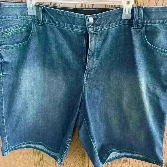 Lane Bryant Denim - Lane Bryant Bermuda Jean Shorts NWOT